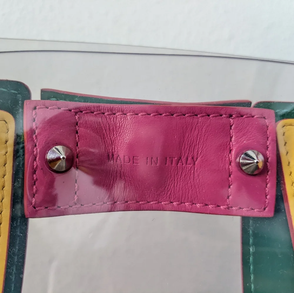 Christian Louboutin Paloma Clear PVC Bag